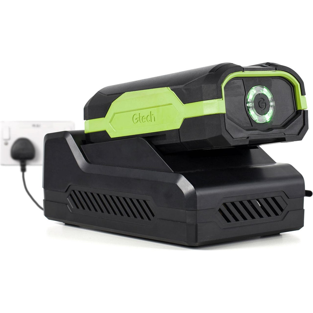 Gtech CLM50 Cordless Lawn Mower - Green / White