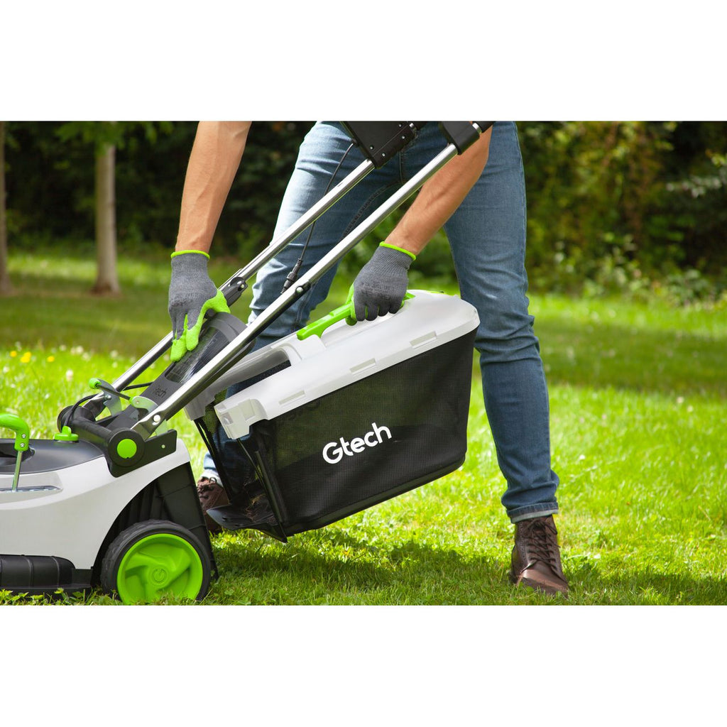 Gtech CLM50 Cordless Lawn Mower - Green / White