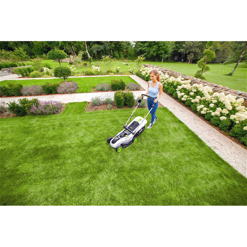 Gtech CLM50 Cordless Lawn Mower - Green / White