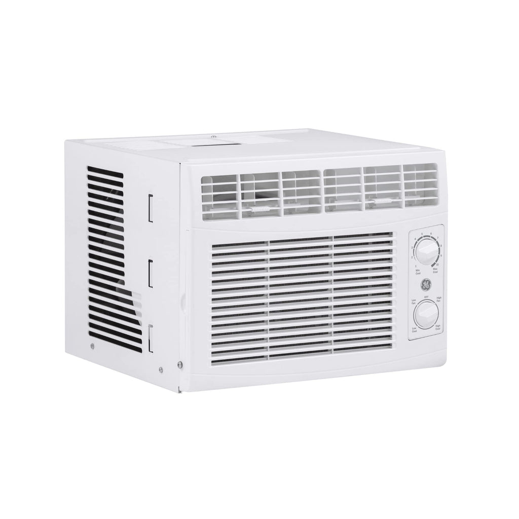 GE Window Air Conditioner Unit - Cools Small Rooms Up To 150 Sq Ft With 5100 BTU Mechanical Cooling