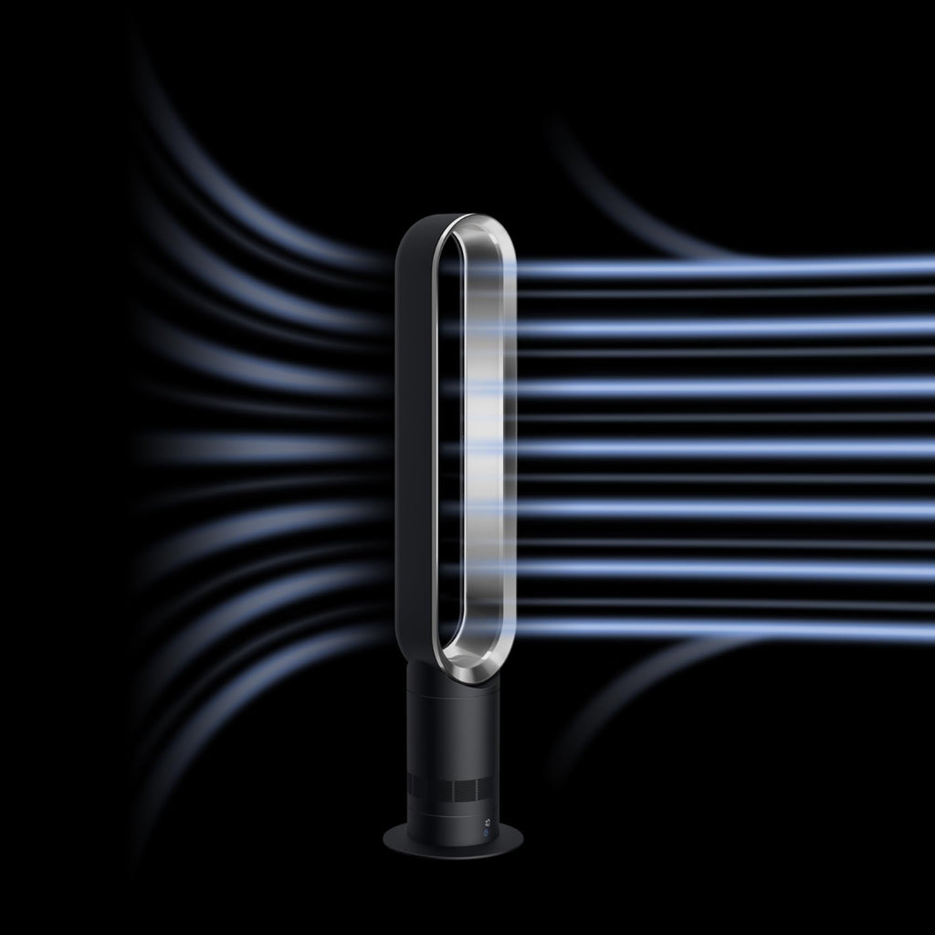 Dyson Cool AM07 Air Multiplier Bladeless Tower Fan - Powerful 70 Degree Oscillation With 10 Speed Settings