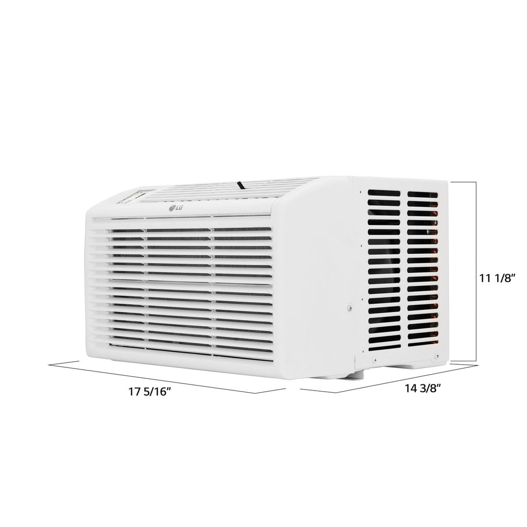 LG 6000 BTU Window Air Conditioner 115V - Quiet Operation With Remote 2 Cooling And Fan Speeds Cools 250 Sq Ft