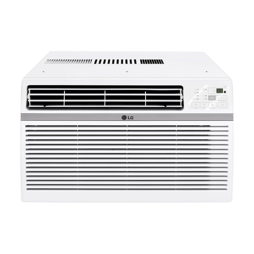 LG 8000 BTU Window Air Conditioner - Quiet 53 dB Operation With Remote And 3 Cooling Speeds