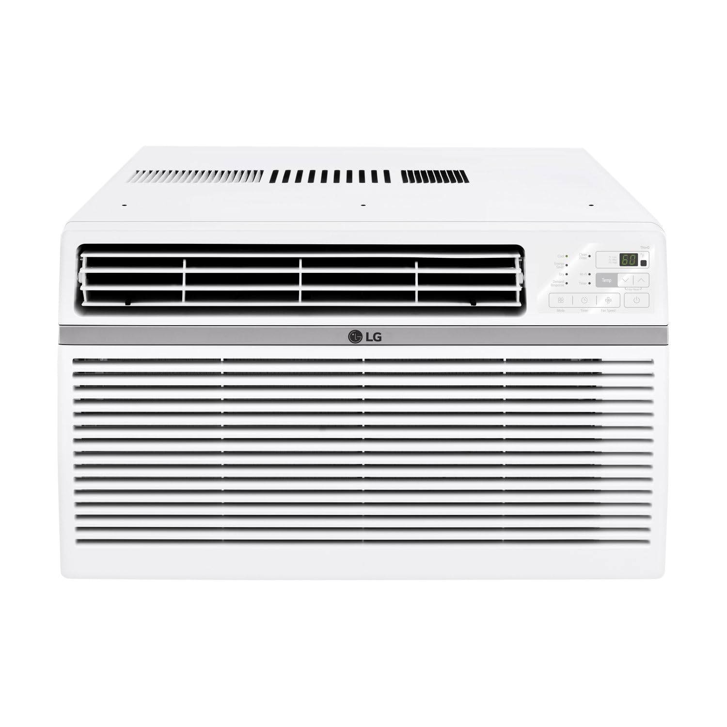LG 8000 BTU Window Air Conditioner - Quiet 53 dB Operation With Remote And 3 Cooling Speeds