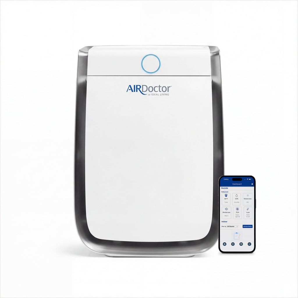 Air Doctor AD3500 Smart App Air Purifier Gas VOC Reduction With Premium Carbon Filtration for Allergens Smoke Dust