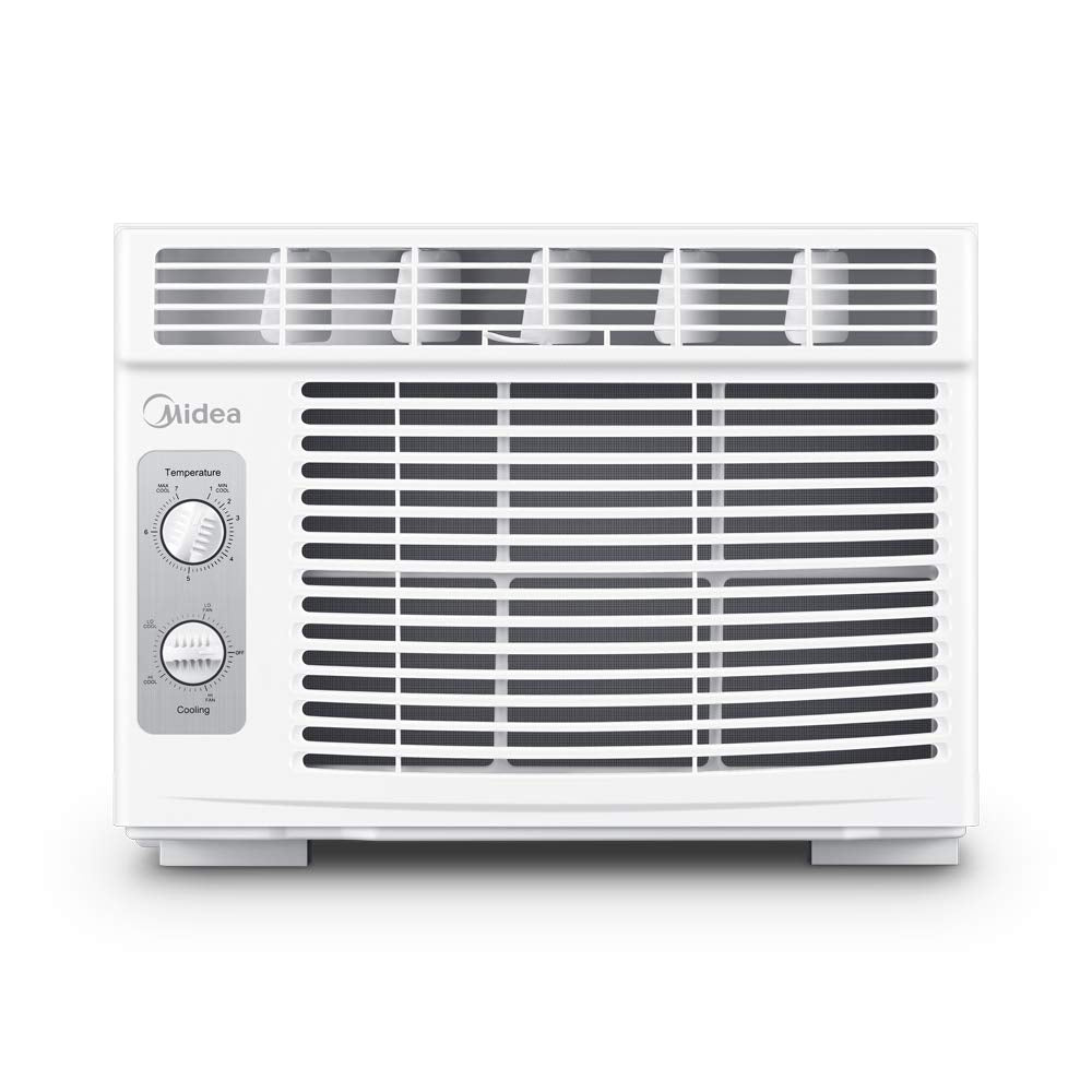 Midea 5000 BTU EasyCool Small Window Air Conditioner - Cools Up To 150 Sq Ft With Reusable Filter