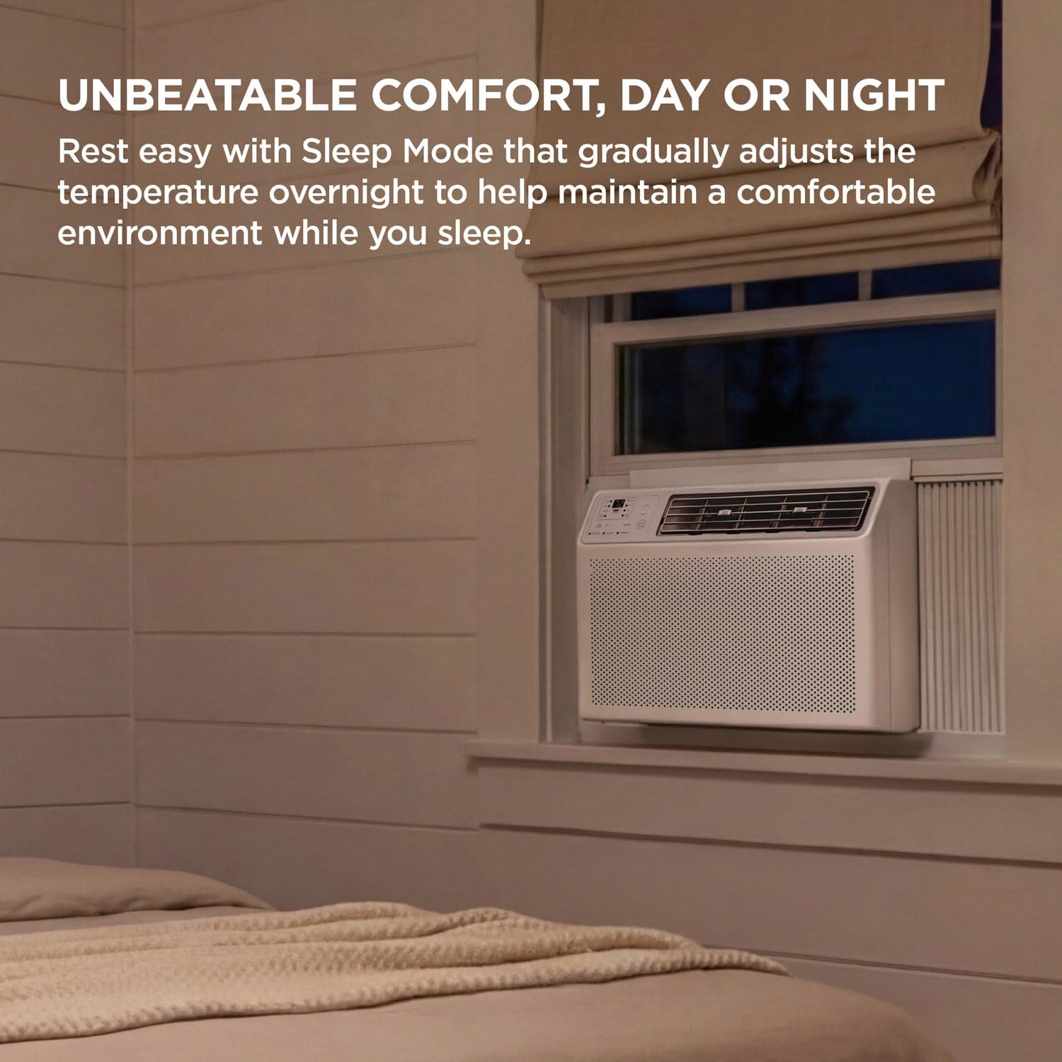 TCL 8000 BTU Smart Window AC - Quiet Energy Efficient 3 In 1 With Remote Works With Alexa And Google Assistant