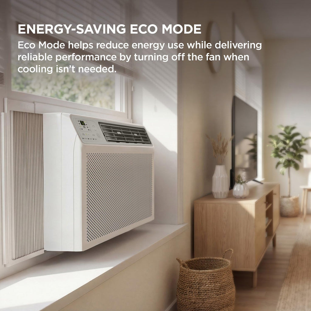 TCL 8000 BTU Smart Window AC - Quiet Energy Efficient 3 In 1 With Remote Works With Alexa And Google Assistant
