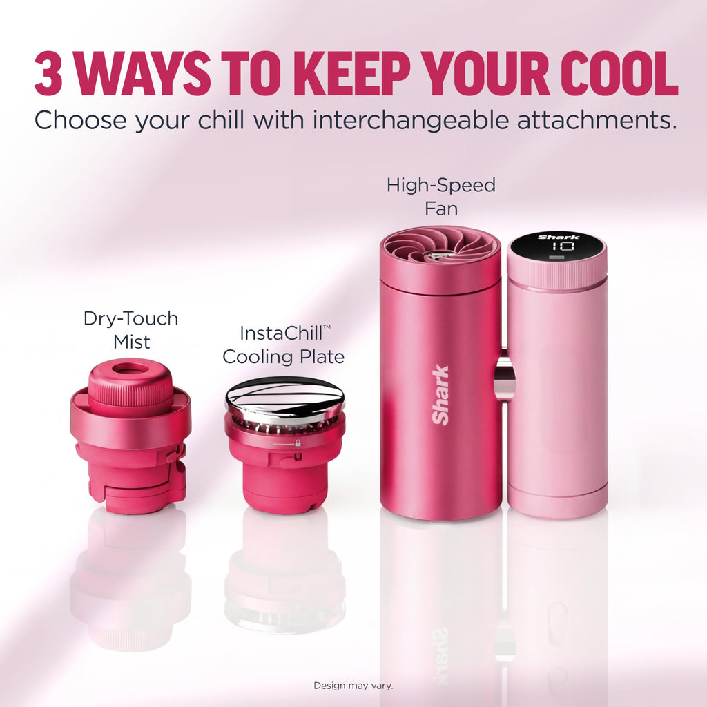 Shark ChillPill - 3-In-1 Personal Cooling System With Fan And InstaChill Plate For Portable Cooling