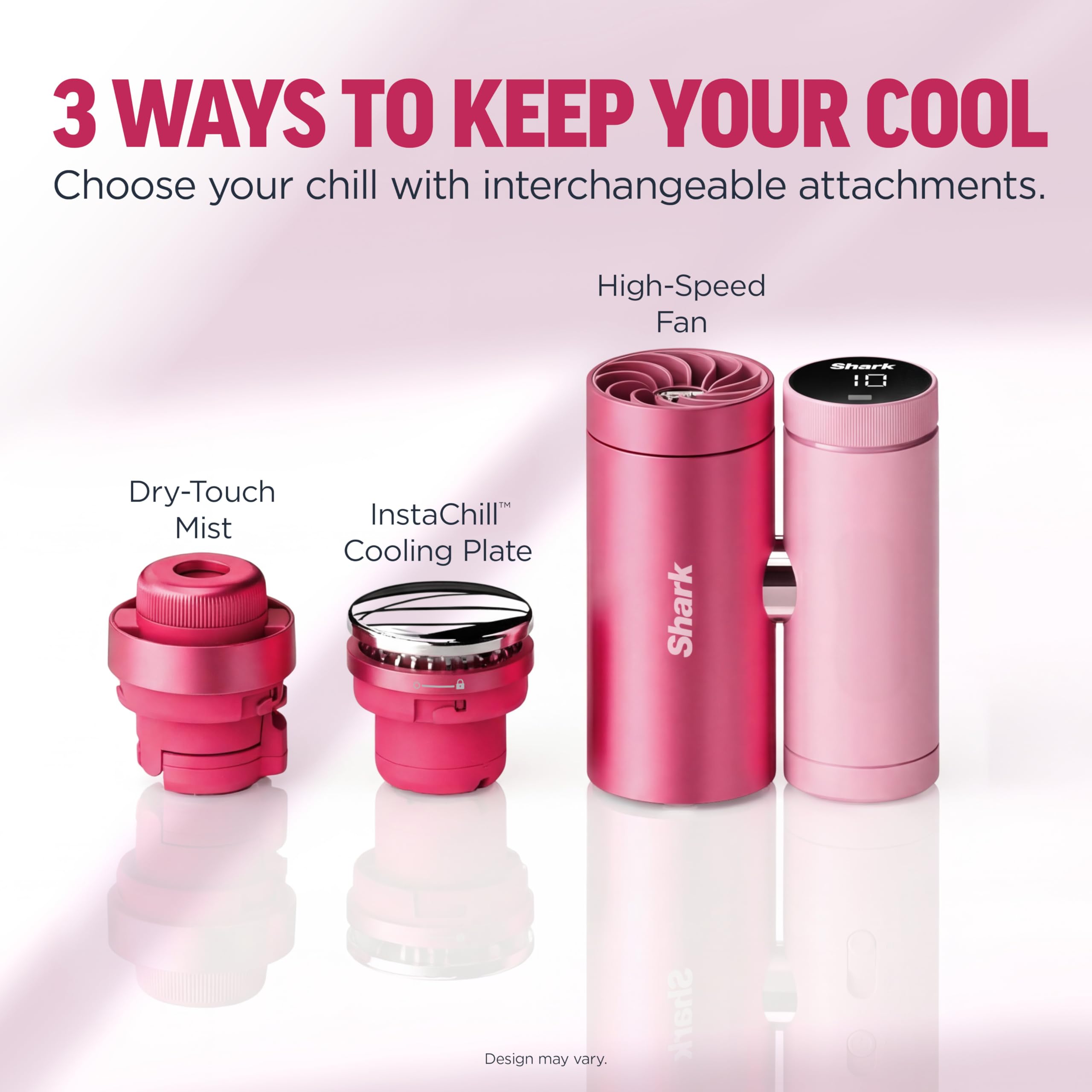 Shark ChillPill - 3-In-1 Personal Cooling System With Fan And InstaChill Plate For Portable Cooling