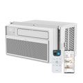 TCL 8,000 BTU Q Series Smart Inverter Window AC - Ultra Quiet 40 Decibel Works With Alexa And Google Assistant