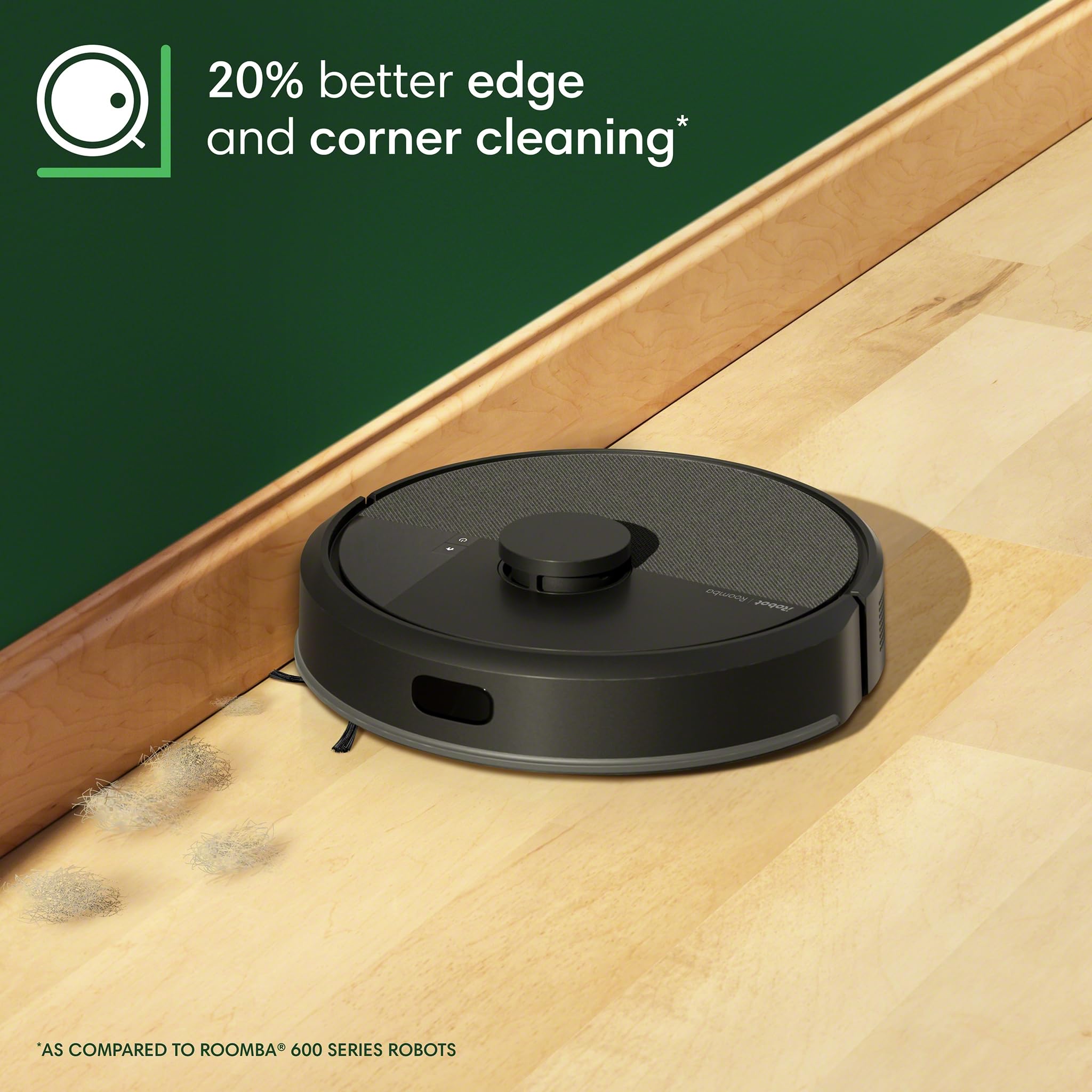iRobot Roomba 105 Combo Robot Vacuum And Mop - 70X Powerlifting Suction For Deep Cleaning And LiDAR Navigation