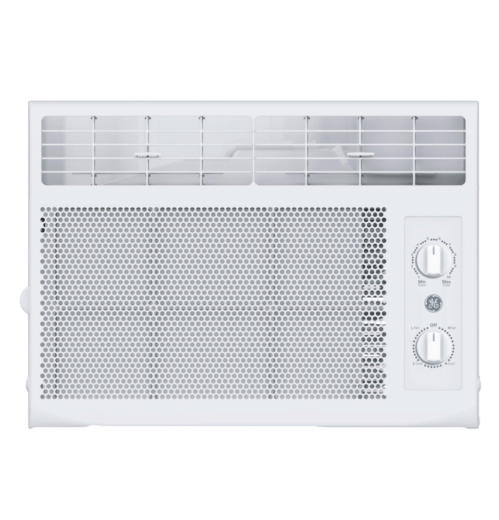 GE Window Air Conditioner Unit 5000 BTU For Small Rooms Up To 150 Sq Ft - Quiet Operation And Easy Install Kit