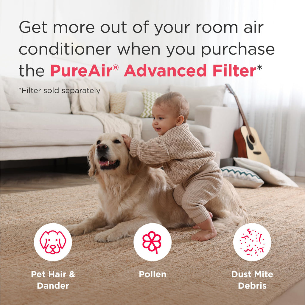 Frigidaire 3-In-1 Portable Room Air Conditioner 10000 BTU ASHRAE 6500 DOE - Cools Up To 450 Sq Ft Quiet Operation