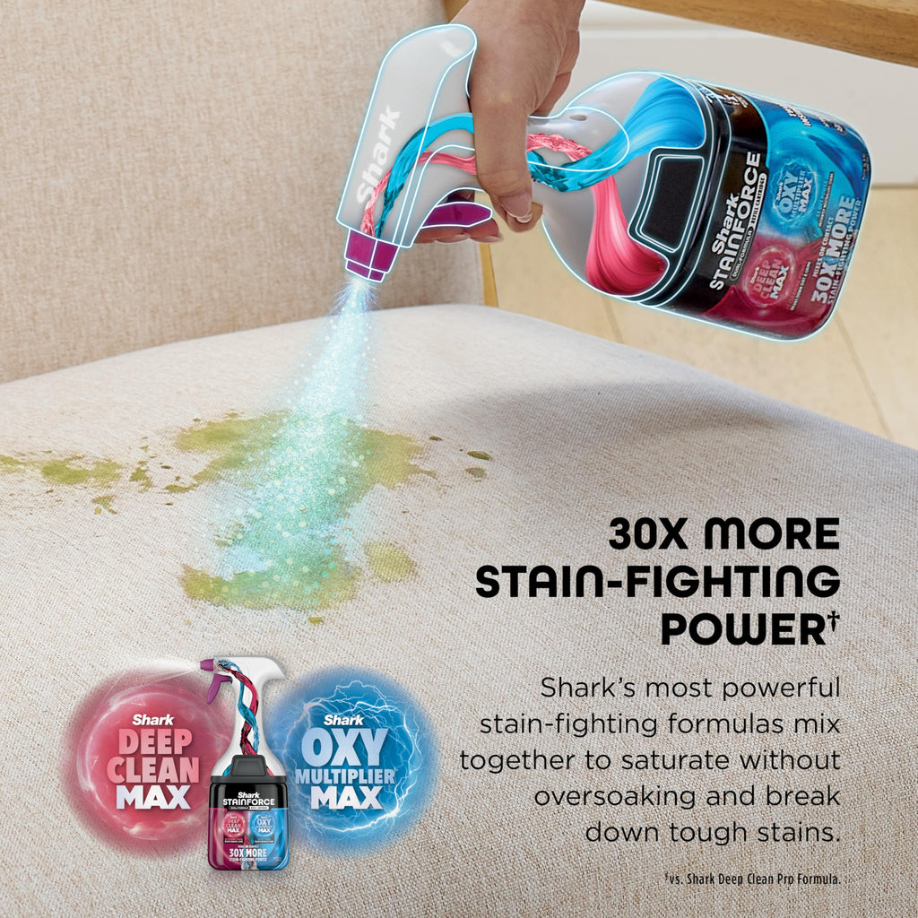 Shark StainForce Cordless Spot Cleaner Dual Activated Spray For Quick Stain Removal Anywhere