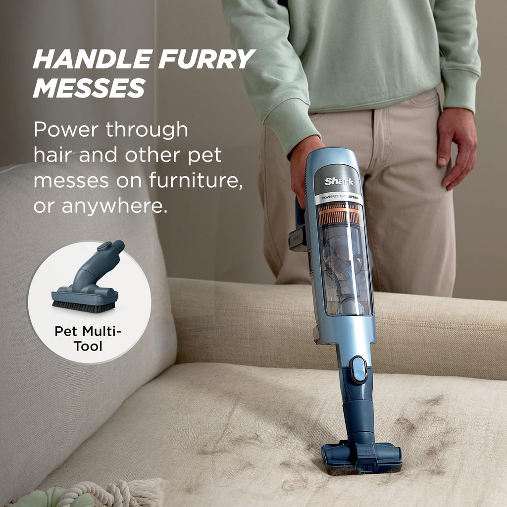 Shark PowerDetect Speed Clean And Empty Vacuum - Auto Empty Cordless Lightweight For Carpet And Hard Floors