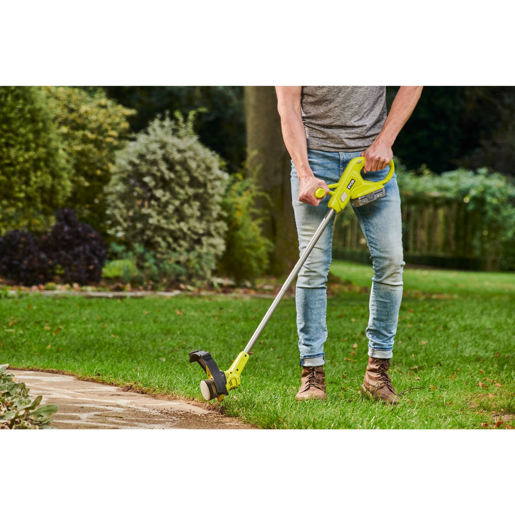 18V ONE+™ Cordless 33cm Lawn Mower & 23cm Grass Trimmer (1 x 5.0Ah)
