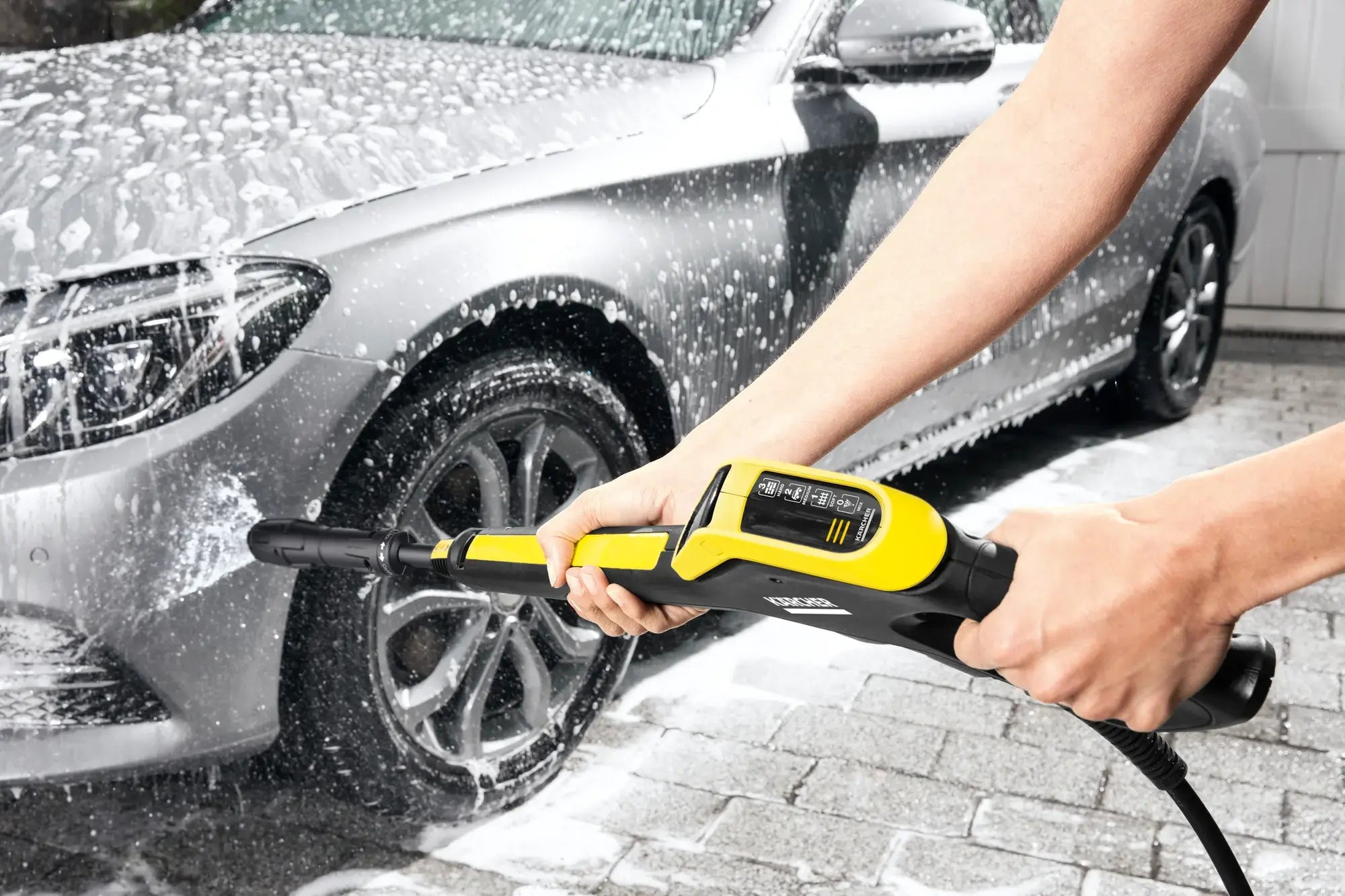 Karcher K5 Power Control Flex Car & Home 2100W Pressure Washer with Accessory Bundle
